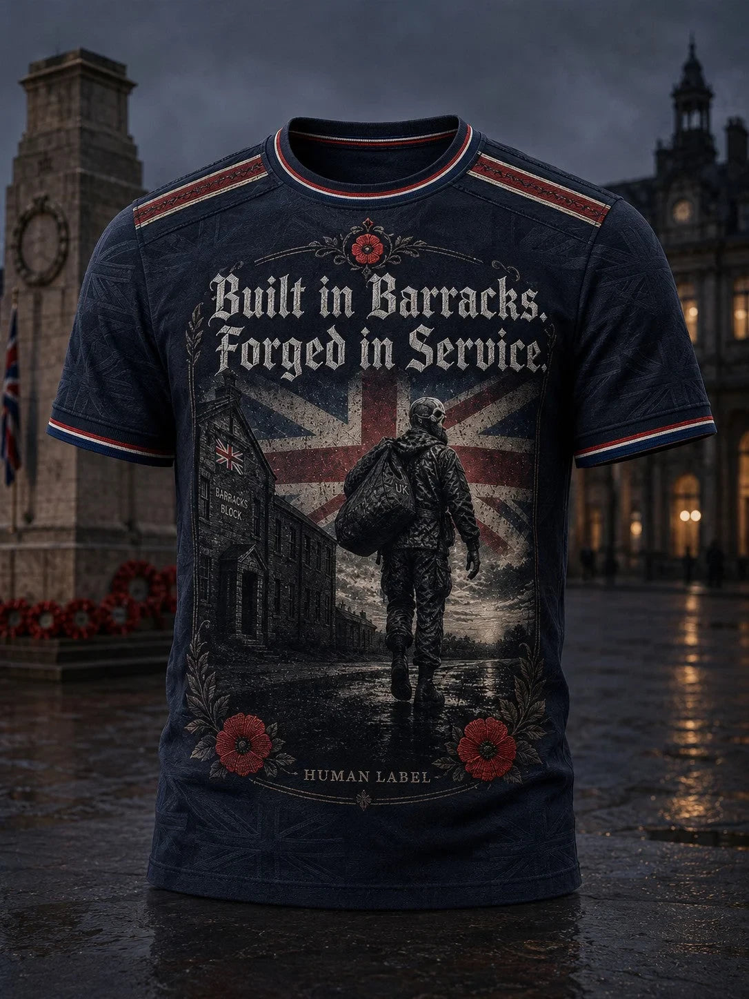 Built In Barracks Forget In Service T-Shirt Unique Clothes Gifts For Men - Foxy23shop