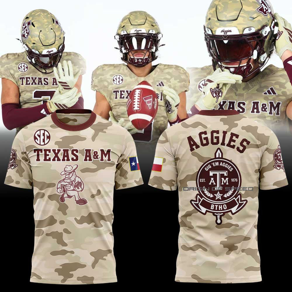 Texas A M Aggies Merch 2026 NCAA Honor Support T-Shirt Presents For Fans - Foxy23shop
