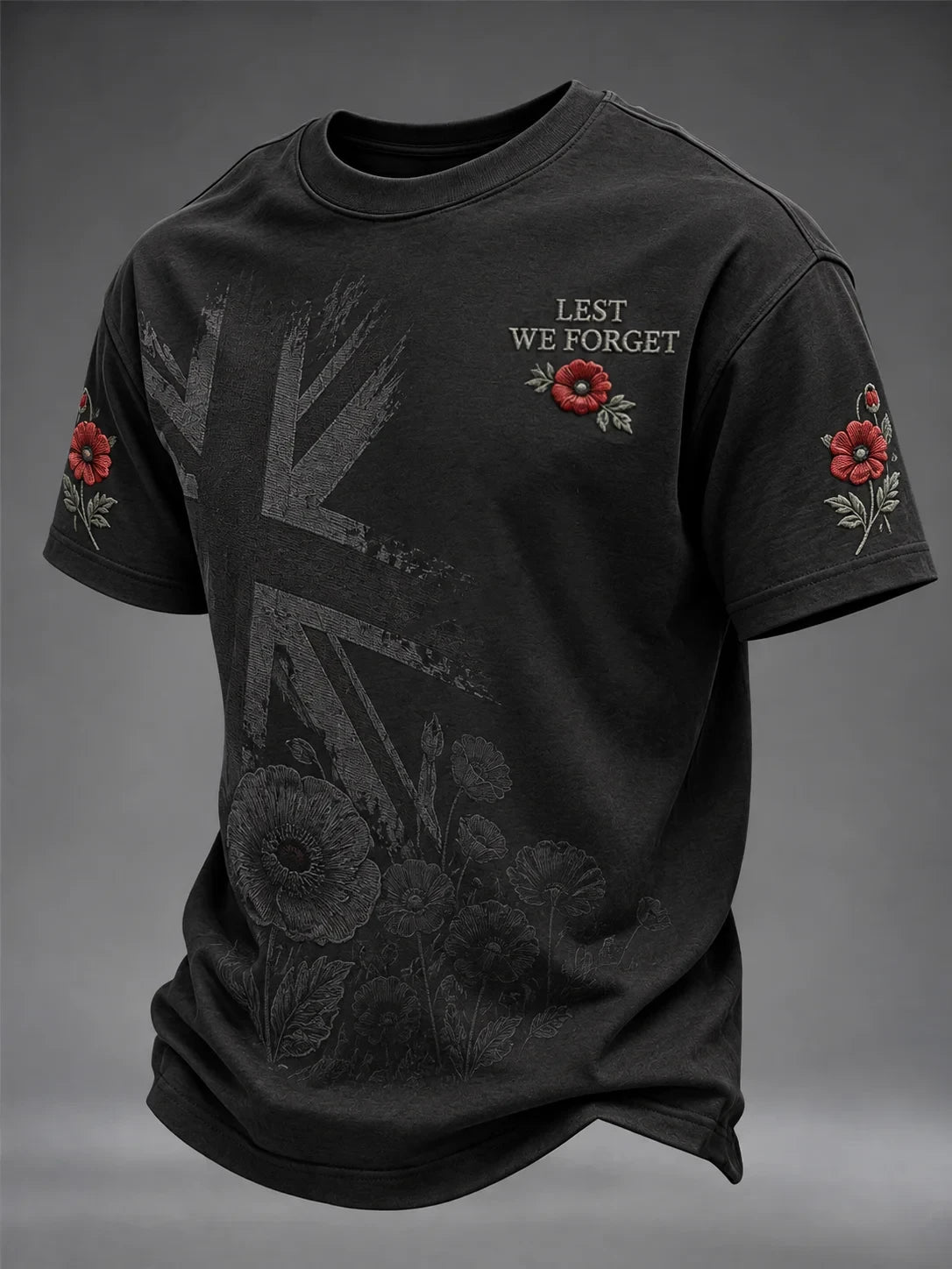 Lest We Forget T-Shirt Military Tribute Legacy Clothing Gift For Veterans - Foxy23shop