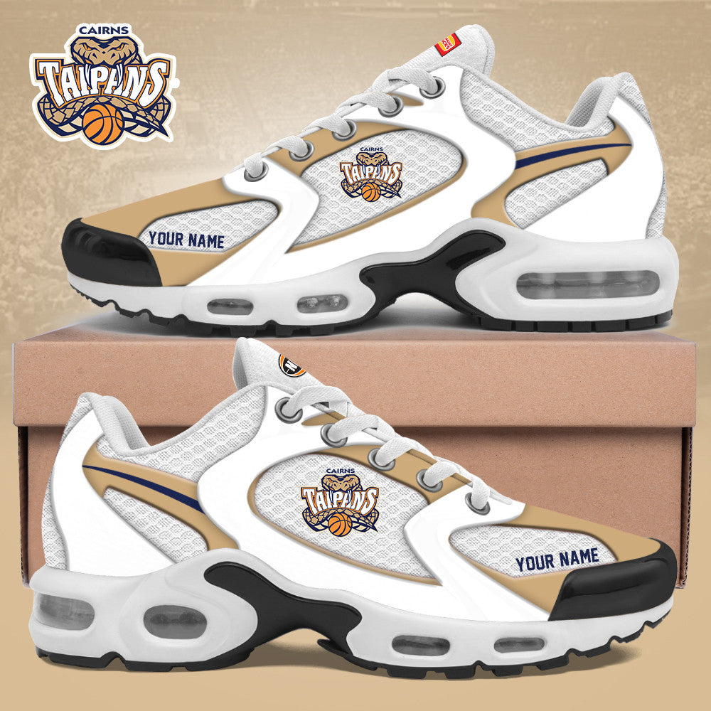 Personalized Cairns Taipans 2026 NBL Sneakers Cairns Taipans Merch Fan Gear - Foxy23shop