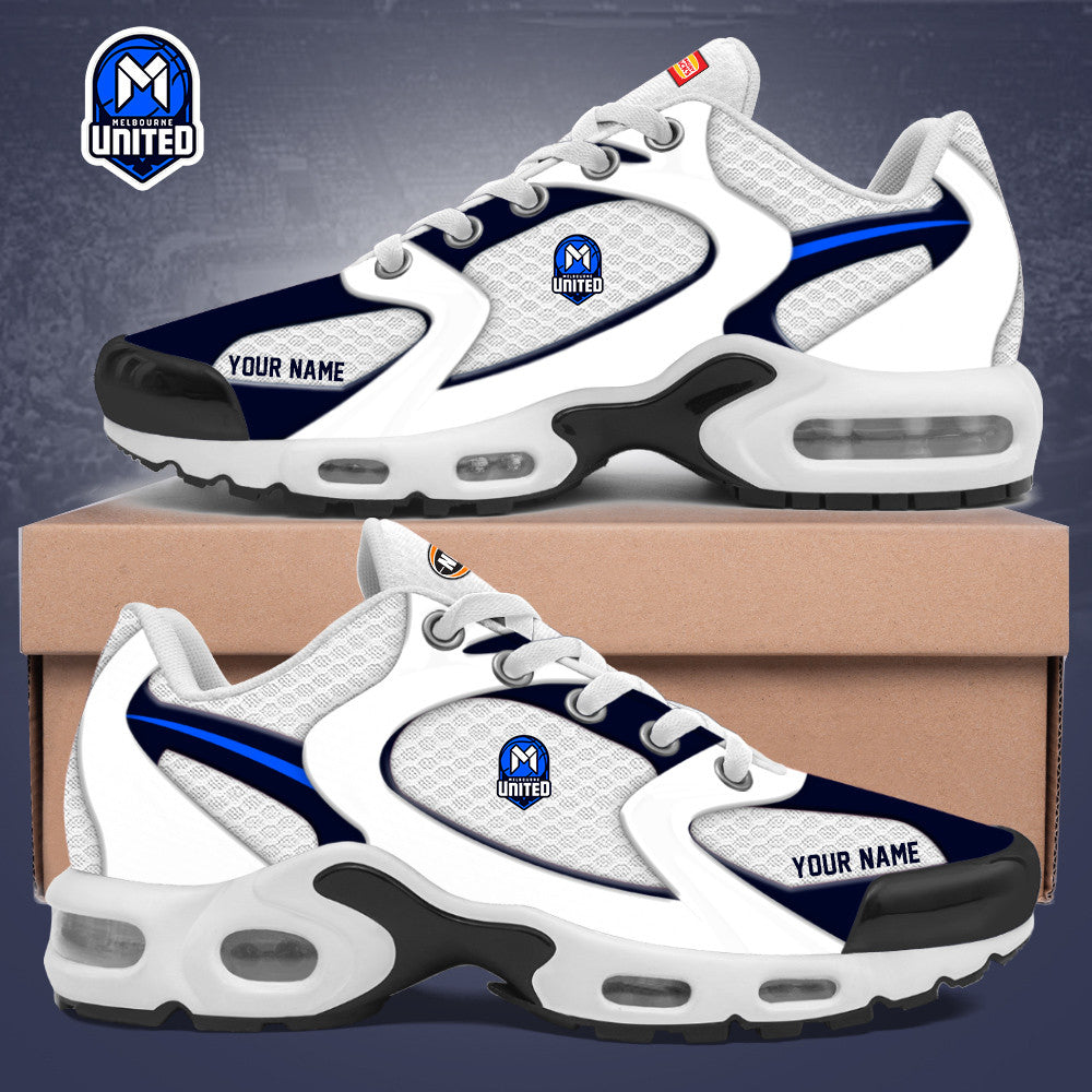 Personalized Melbourne United 2026 NBL Sneakers Melbourne United Merch Fan Gear - Foxy23shop