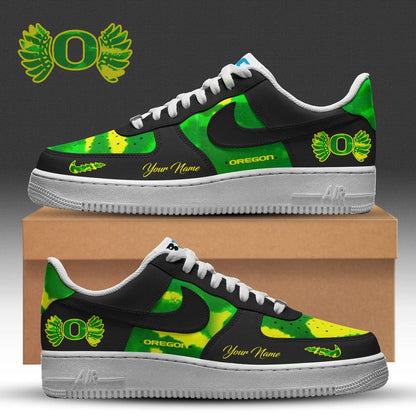 Personalized Oregon Ducks X Grateful Dead 2026 Sneakers Oregon Ducks Merch - Foxy23shop
