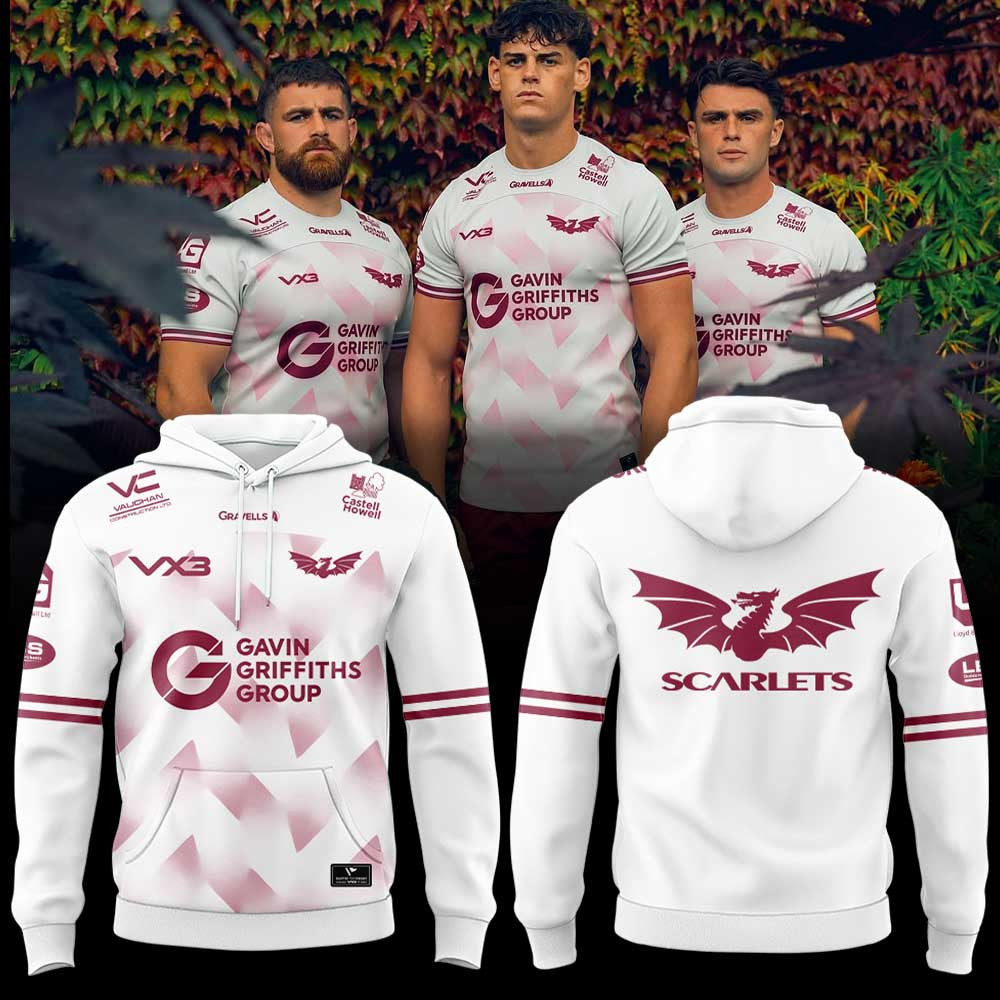 Scarlets Rugby Introducing Our 2026 27 Third Hoodie Scarlets Apparel Fan Gear - Foxy23shop