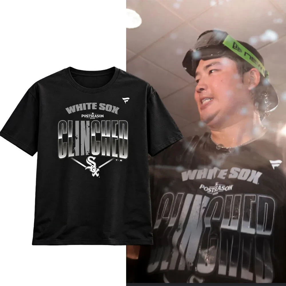 Munetaka Murakami Chicago White Sox Postseason Clinched T-Shirt Gifts For Munetaka Murakami Fans - Foxy23shop