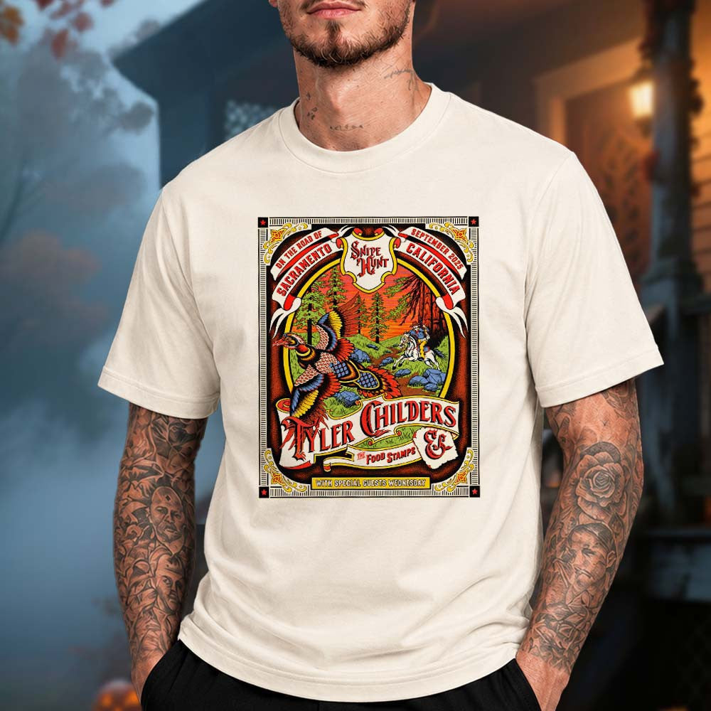 Tyler Childers Sacramento CA Event Poster Tyler Childers Clothing Presents For Fan - Foxy23shop