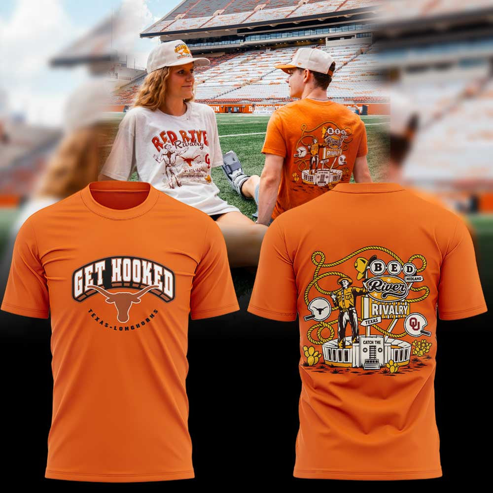 Texas Longhorns 2026 Red River Rivalry T-Shirt Texas Longhorns Clothing Fan Gears - Foxy23shop