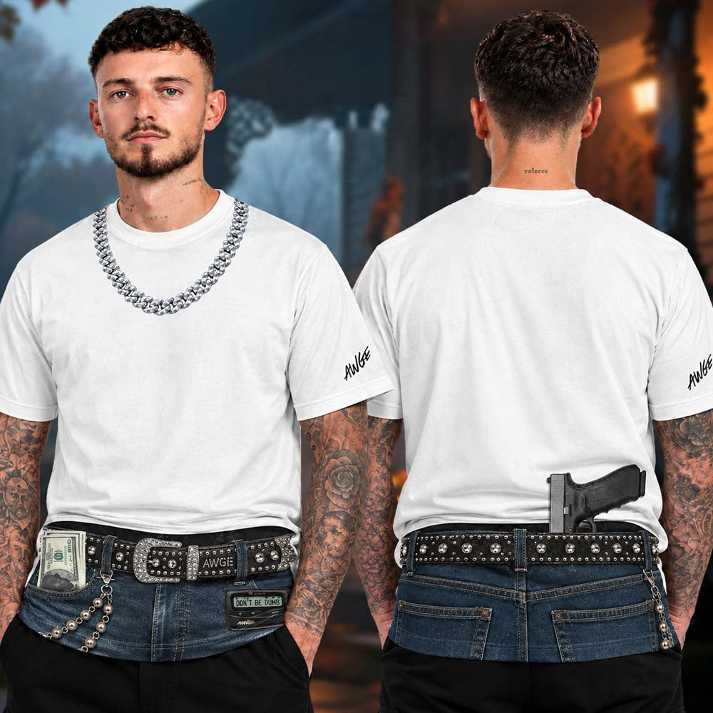 Asap Rocky Merch Dont Be Dumb Collection Trompe L'Oeil T-Shirt Presents For Asap Rocky Lovers - Foxy23shop