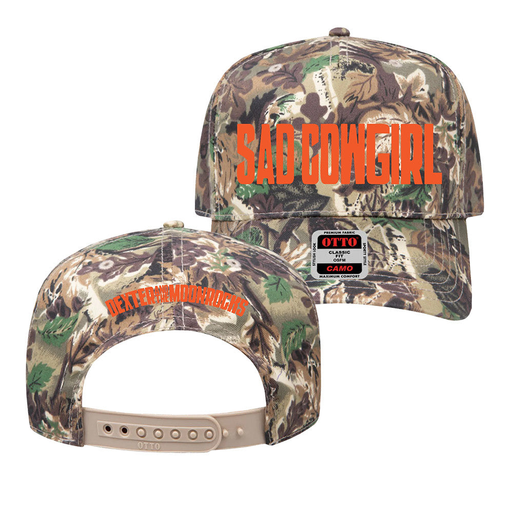 Dexter And The Moonrocks Camo Sad Cowgirl Hat Dexter And The Moonrocks Merch - Foxy23shop