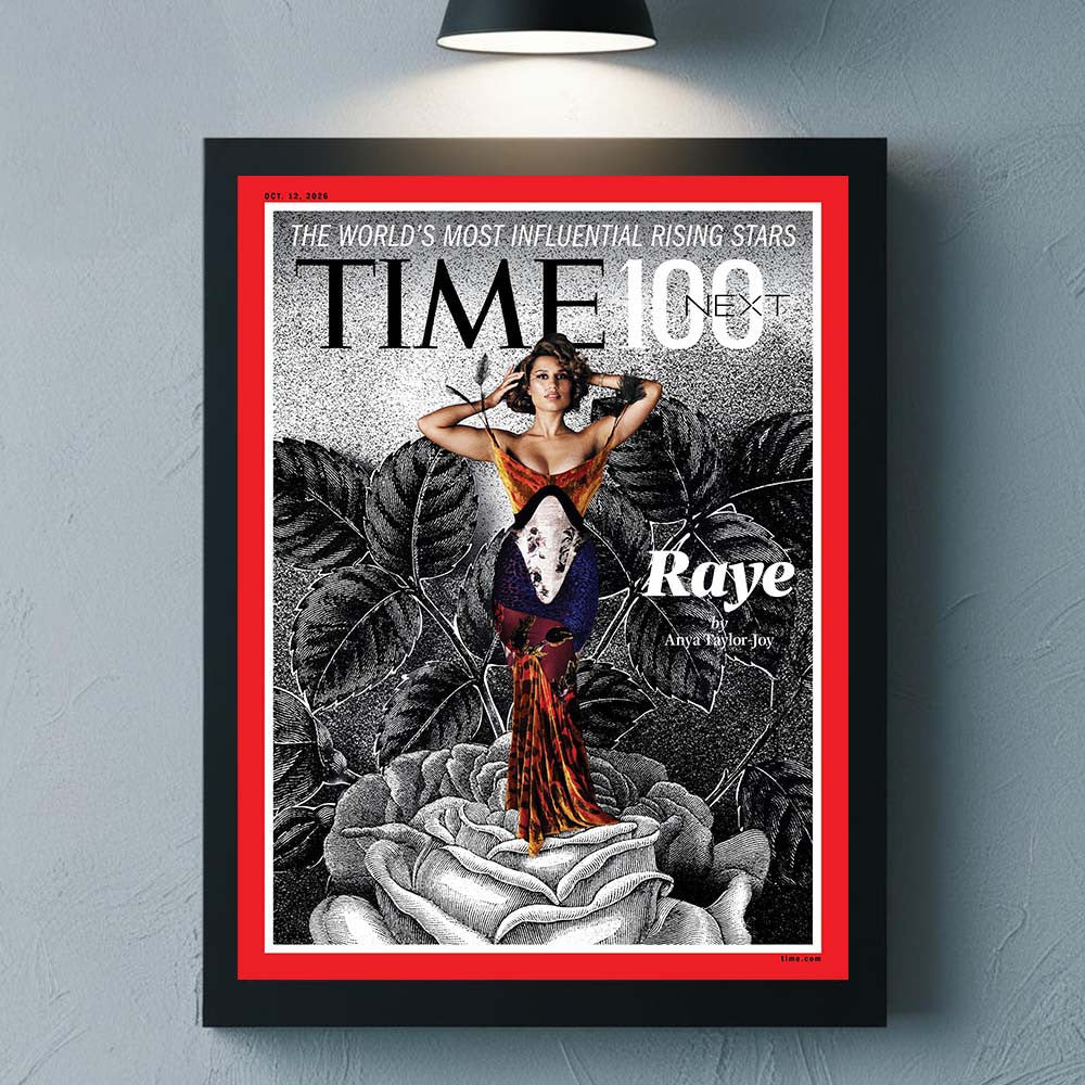 Raye Graces The Cover Of TIME100 Next The World's Most Influential Rising Stars Poster Raye Fans Gift - Foxy23shop