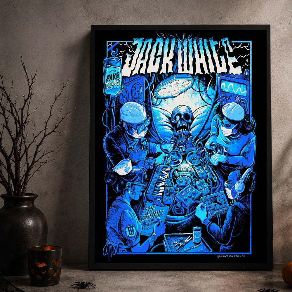 Jack White Del Mar CA Event Poster 30 2026 Home Decor Poster Jack White Concert Poster Music Lover Gifts - Foxy23shop