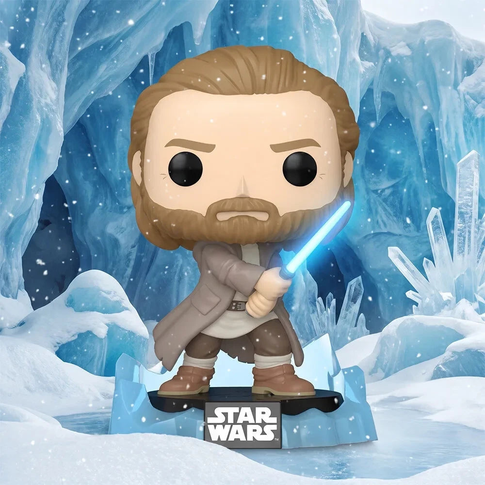 Obi Wan Kenobi Kyber Crystal Star Wars Funko Pop Obi Wan Figure Gifts For Star Wars Fans - Foxy23shop