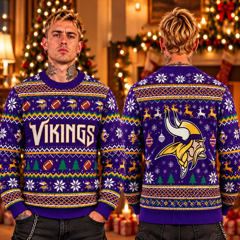 Minnesota Vikings NFL 2026 Best Christmas Ugly Sweater Xmas Gifts For Skol Nation - Foxy23shop