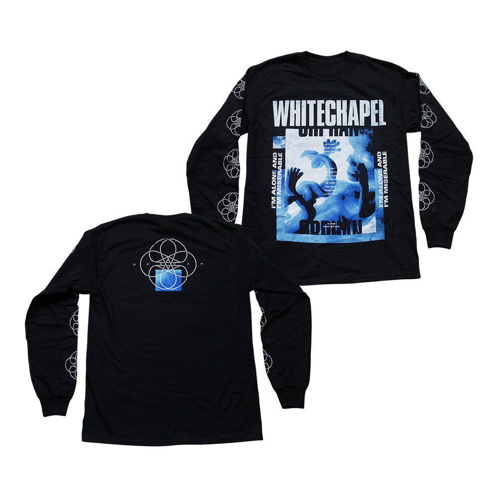 Whitechapel Nest Black Long Sleeve Shirt Whitechapel Clothing Gifts For Music Lover - Foxy23shop