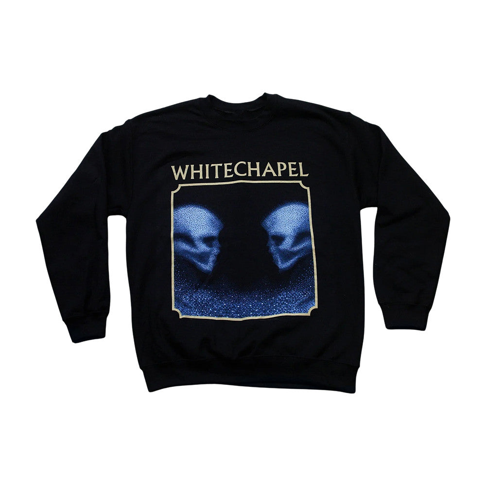 Whitechapel Merch KIN Black Crewneck Sweatshirt Whitechapel Apparel Best Fan Gifts - Foxy23shop