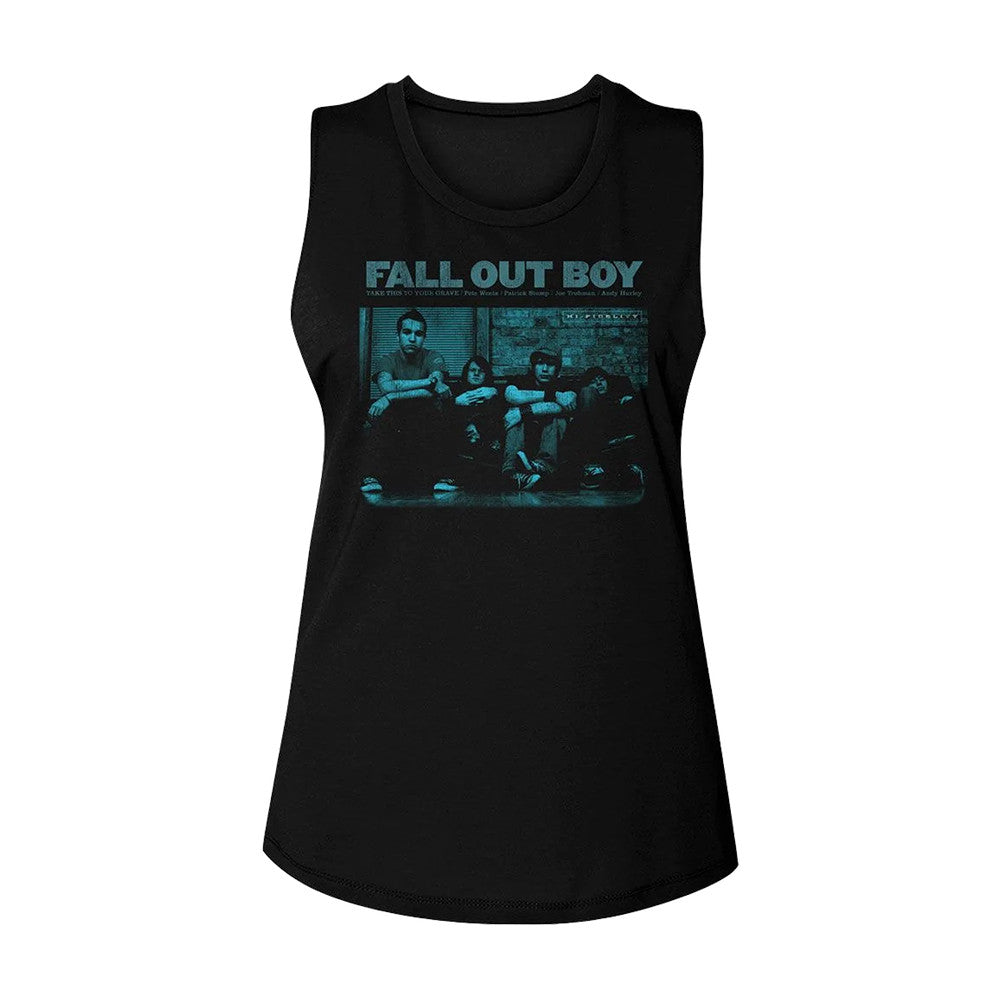 Fall Out Boy Merch Take This To Your Grave Tank Top Gifts For Rock Lovers - Foxy23shop