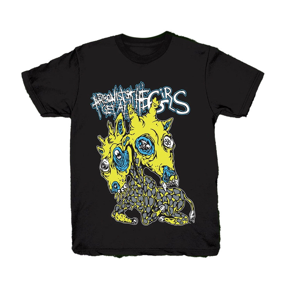 Agatg Store Merch 2 Head Giraffe T-Shirt Unique Gifts For Deathcore Music Lovers - Foxy23shop