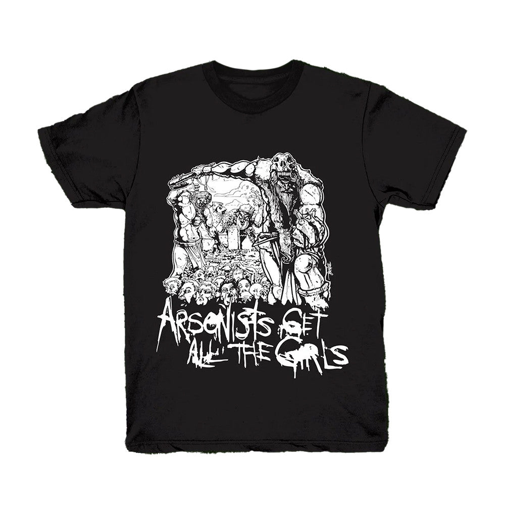 Agatg Store Merch Troll Hunter Black T-Shirt Presents For Music Lovers - Foxy23shop