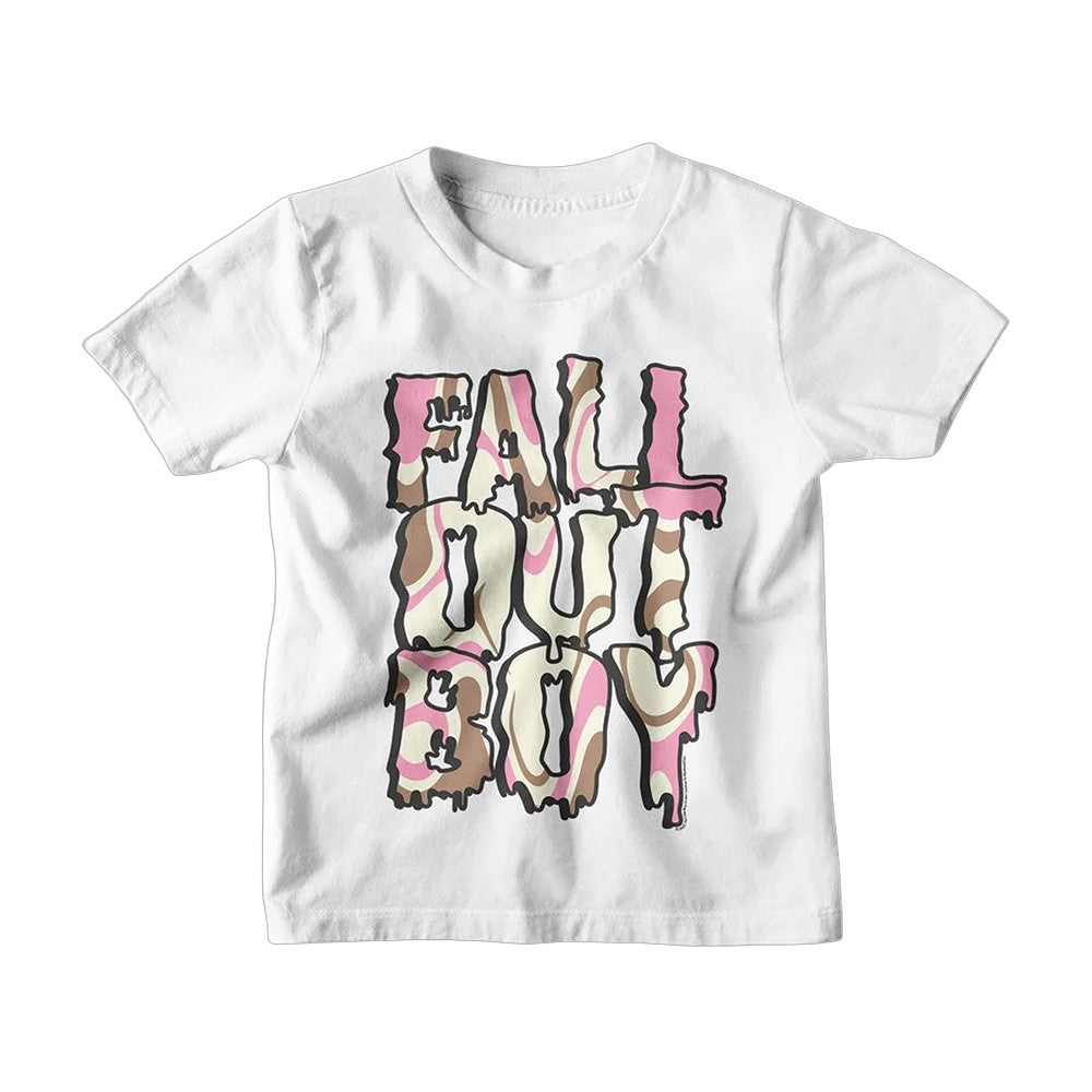 Fall Out Boy Merch Fob Neapolitan Logo T-Shirt Fall Out Boy Apparel Rock Fan Gifts - Foxy23shop