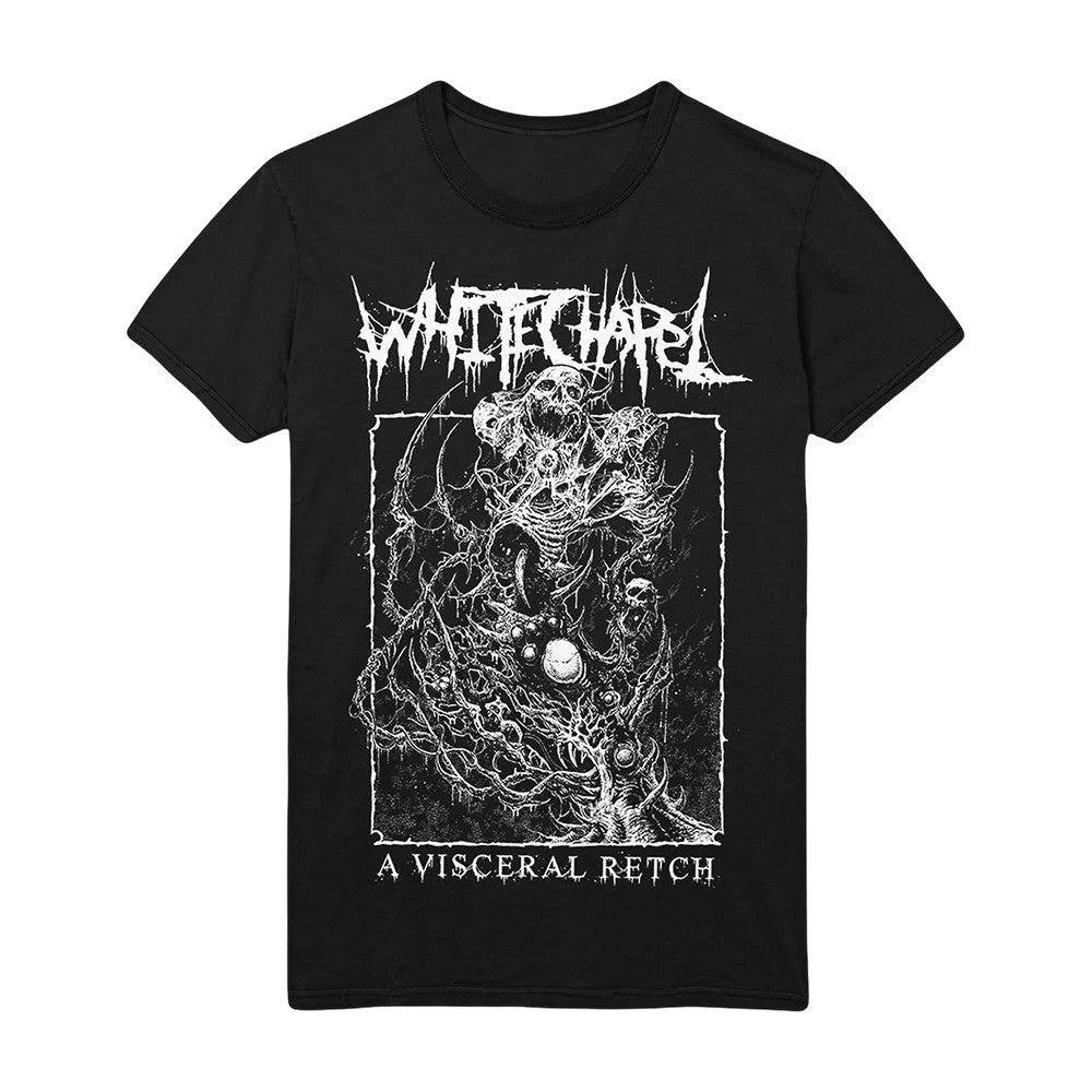 Whitechapel Merch A Visceral Retch Black T-Shirt Unique Gifts For Whitechapel Lovers - Foxy23shop