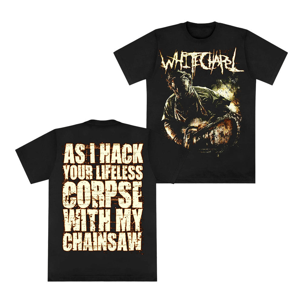 Whitechapel Merch Chainsaw Black T-Shirt Best Presents For Whitechapel Fans - Foxy23shop