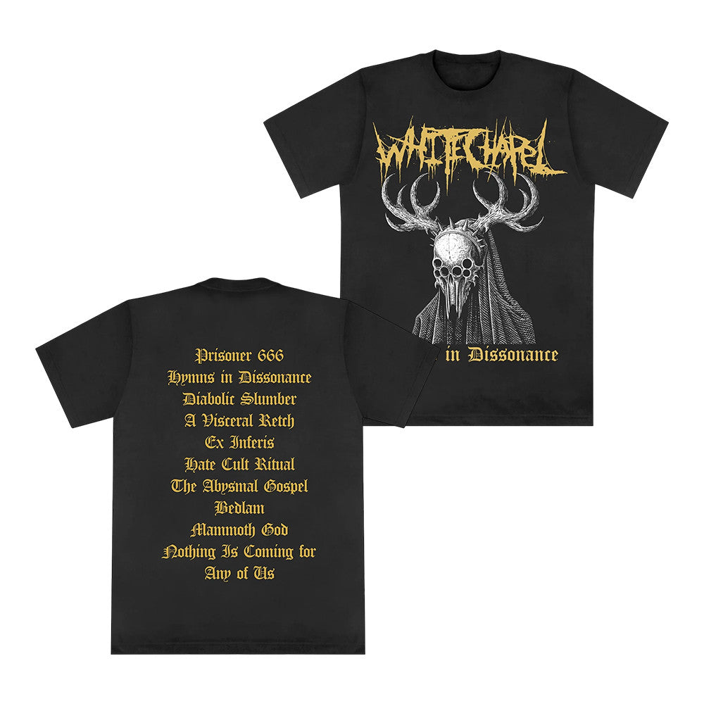 Whitechapel Merch Mask Black T-Shirt Best Gift Idea For Whitechapel Fans - Foxy23shop