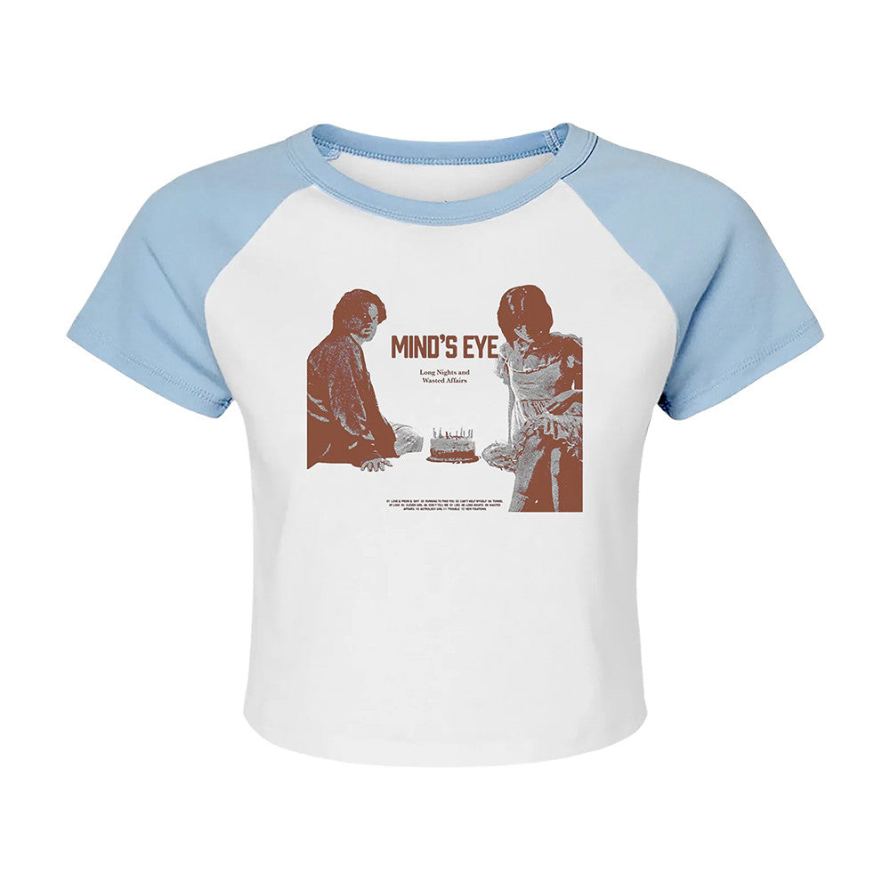 Mind's Eye Long Nights Wasted Affairs Baby Tee Mind's Eye Merch Music Lover Gifts - Foxy23shop