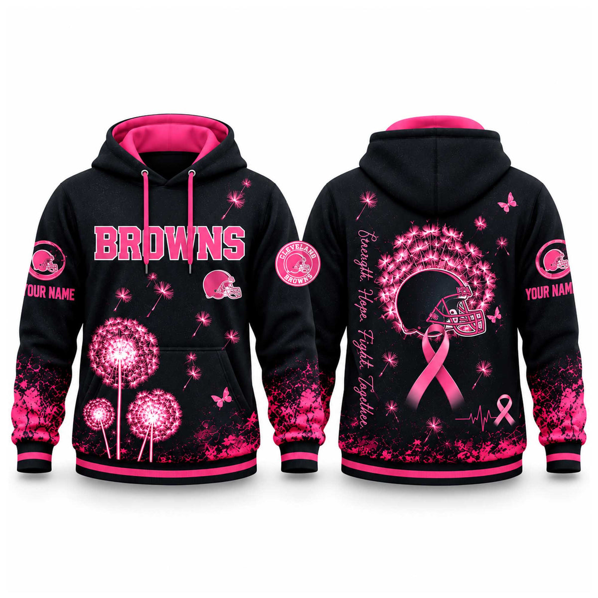 Custom Buffalo Bills Merch 2026 NFL Breast Cancer Awareness Hoodie Bills Mafia Gift - Foxy23shop