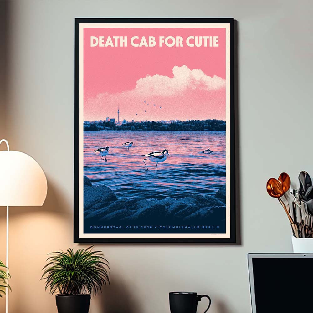 Death Cab For Cutie Berlin DE 2026 Event Poster Death Cab For Cutie Concert Poster Gifts For Fans - Foxy23shop
