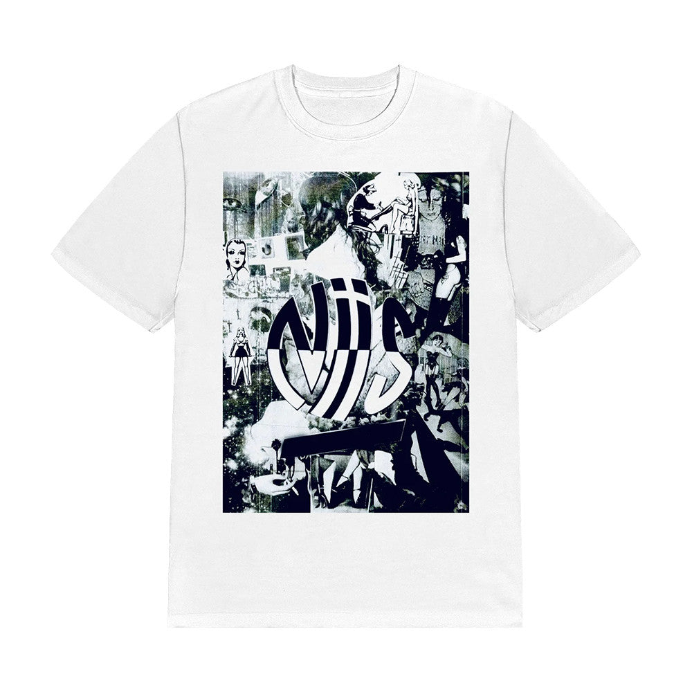 Niis Merch Zine White T-Shirt Niis Clothing Presents For Music Lovers - Foxy23shop