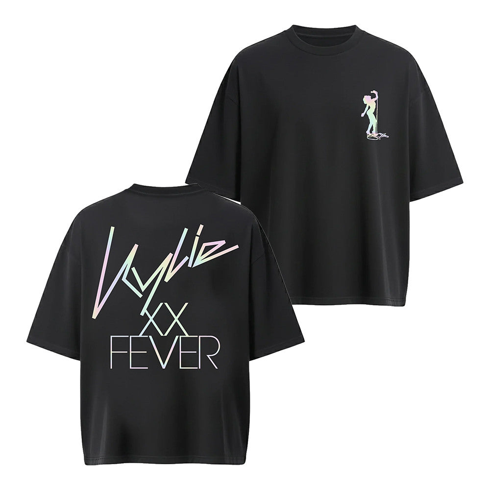 Kylie Minogue Store Merch Fever XXV Foil T-Shirt Gifts For Kylie Minogue Lovers - Foxy23shop