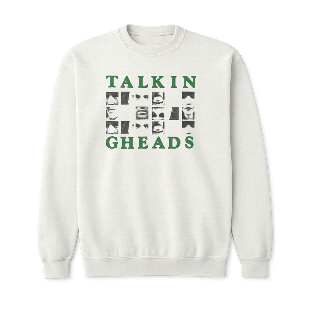 Talking Heads Store Merch Talking Heads Faces Crewneck Sweatshirt Gift Ideas For Fans - Foxy23shop