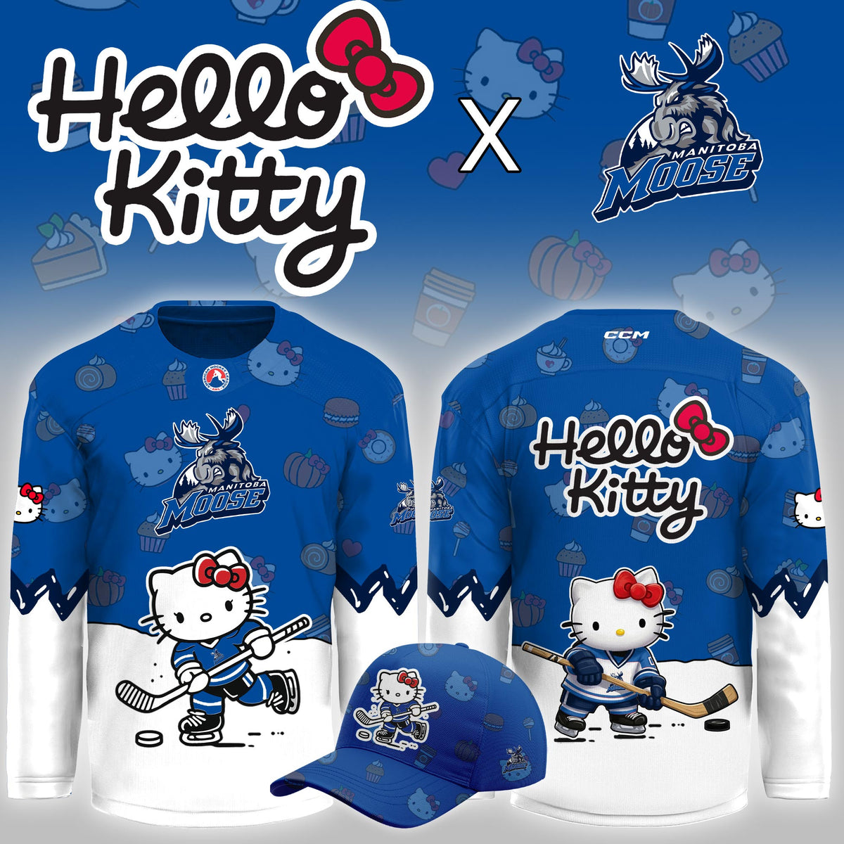Manitoba Moose HK Night Game Hockey Jersey Manitoba Moose Merch Presents For Fans - Foxy23shop