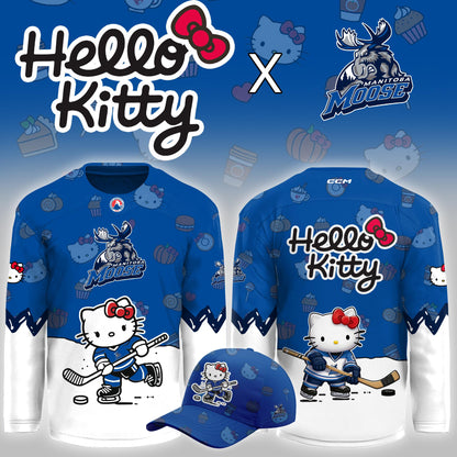 Manitoba Moose HK Night Game Hockey Jersey Manitoba Moose Merch Presents For Fans - Foxy23shop
