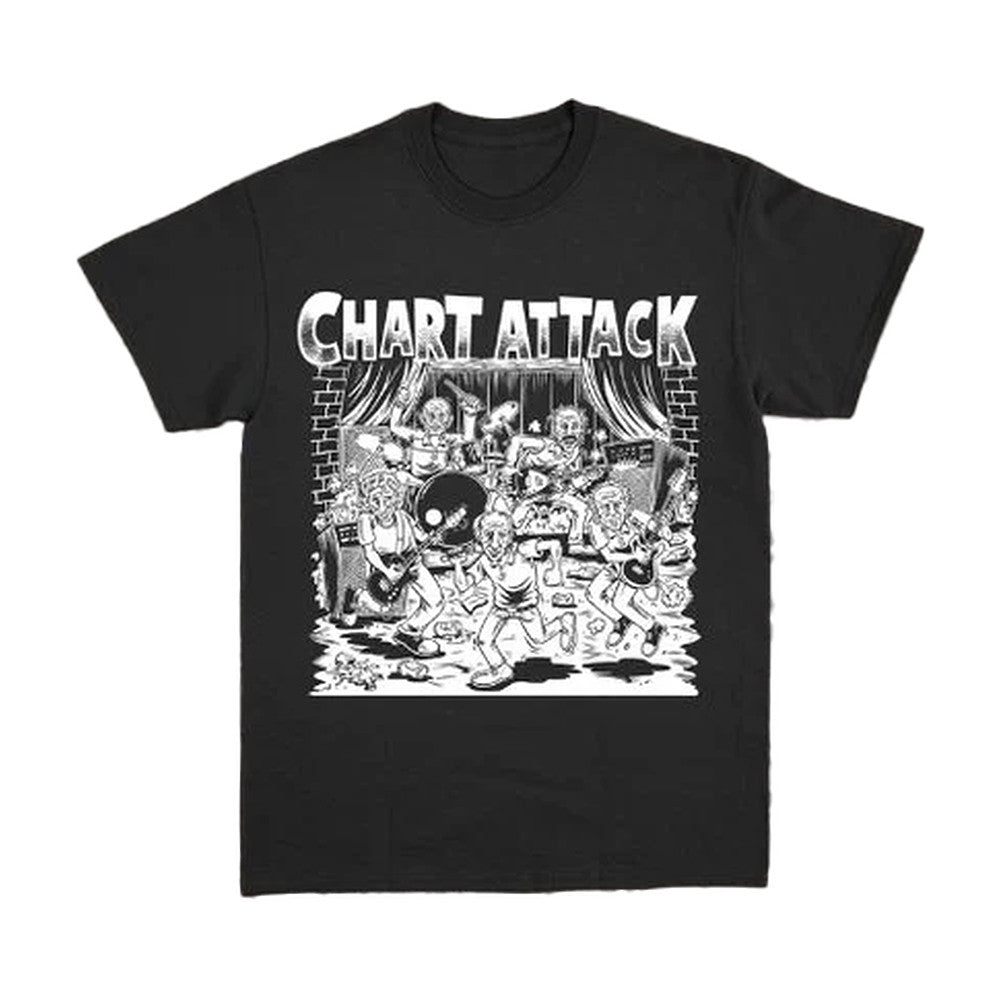 Chart Attack Merch Old And Reckless Black T-Shirt Chart Attack Clothing Fan Gifts - Foxy23shop