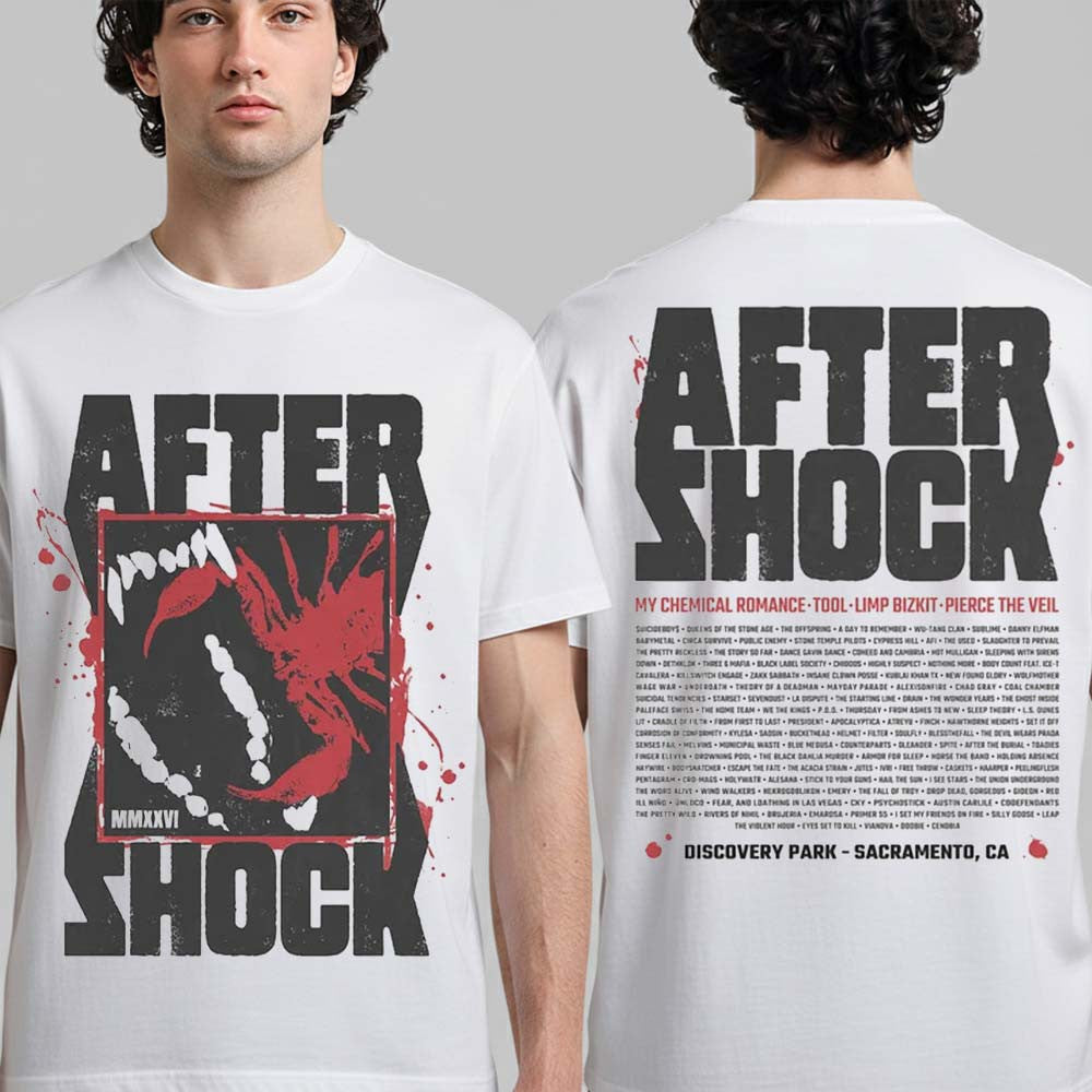 Aftershock Festival 2026 Merch Sacramento Stinging Bite T-Shirt Presents For Brother - Foxy23shop