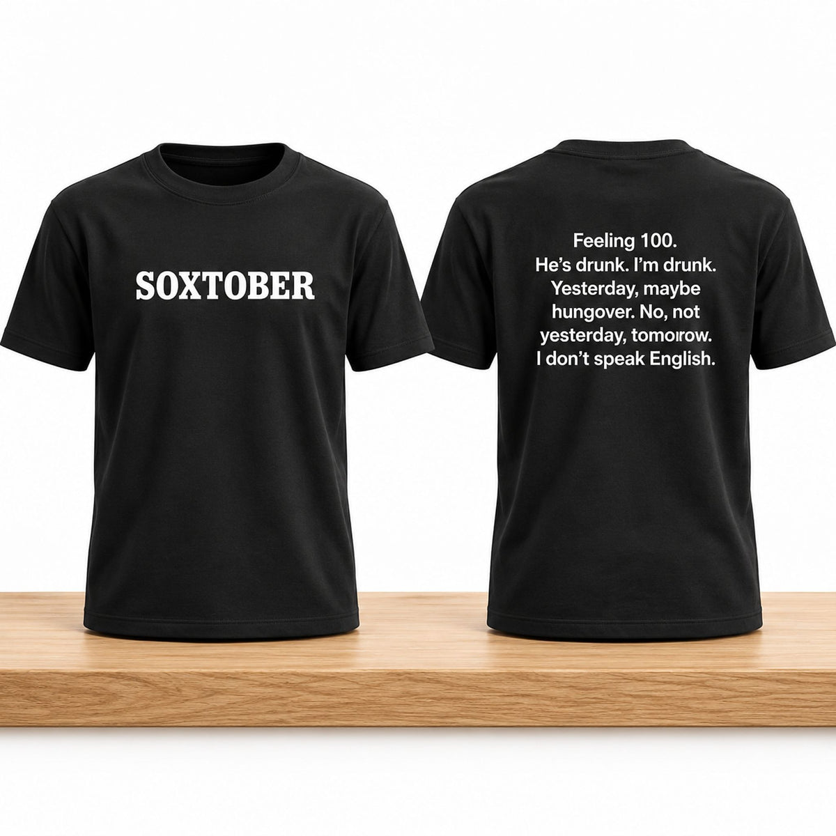 Chicago White Sox Soxtober Feeling 100 T-Shirt Chicago White Sox Merch Gifts For Baseball Fans - Foxy23shop