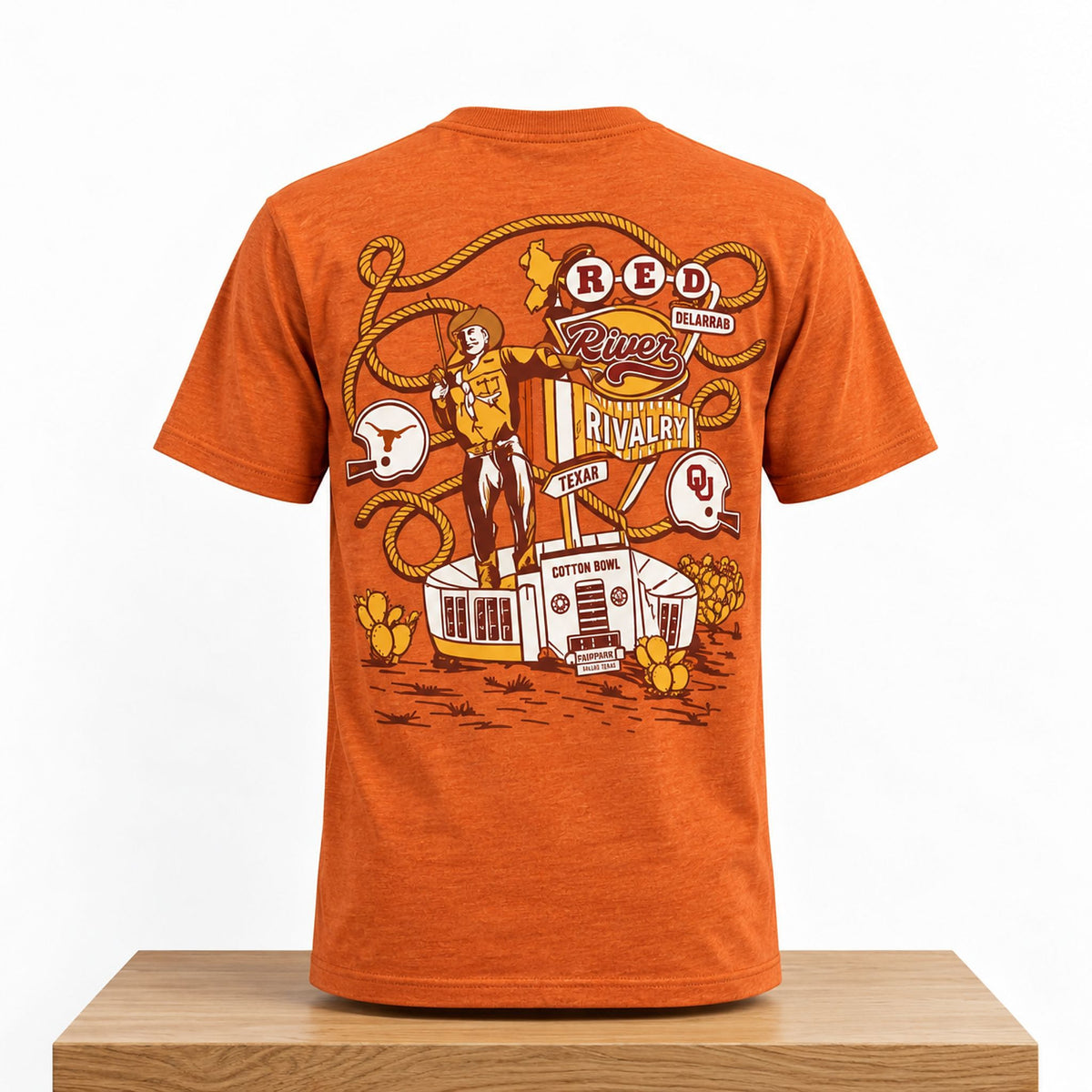 Texas Longhorns Vs Oklahoma Sooners 2026 Red River Shirt 2026 NCAA Game Day Outfits - Foxy23shop