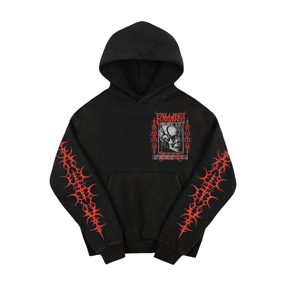 Falling In Reverse Merch Cant Live Like This Hoodie Great Gifts For Rock Lovers - Foxy23shop