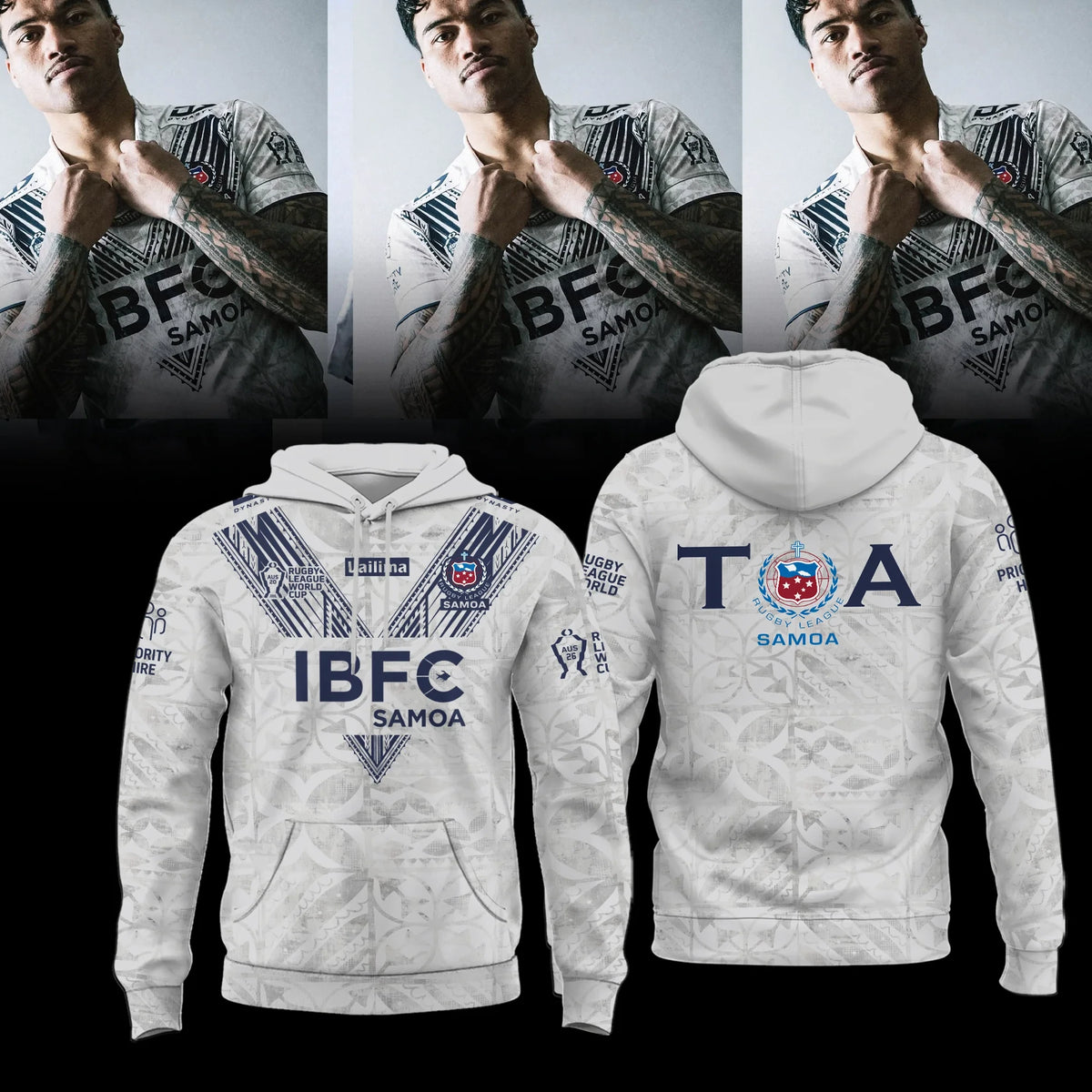 Toa Samoa 2026 World Cup Hoodie Toa Samoa Apparel Presents For Fans - Foxy23shop