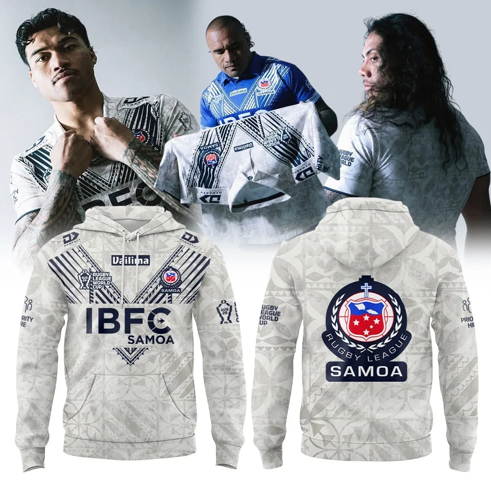 Toa Samoa 2026 World Cup Hoodie Toa Samoa Clothing Presents For Rugby Fans - Foxy23shop