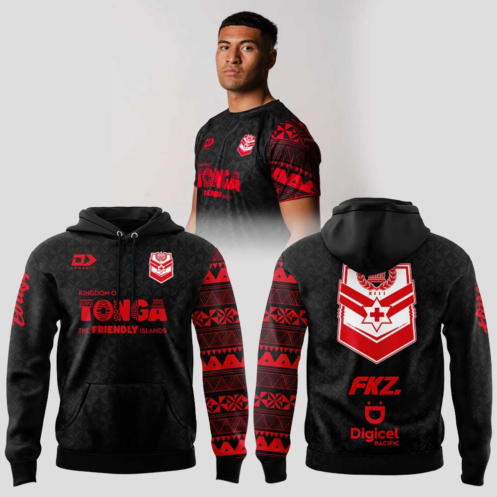 Tonga Rugby League 2026 Season Collection Hoodie Tonga National Rugby League Apparel Gifts For Fan - Foxy23shop