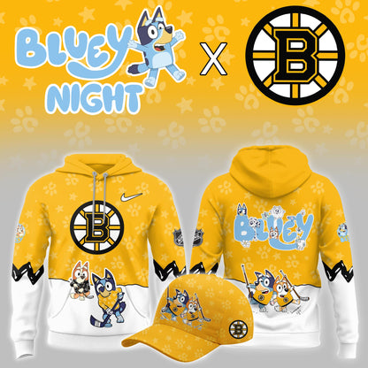 Boston Bruins Bluey Night 2026 Hoodie Boston Bruins Clothing Gifts For Hockey Lovers - Foxy23shop