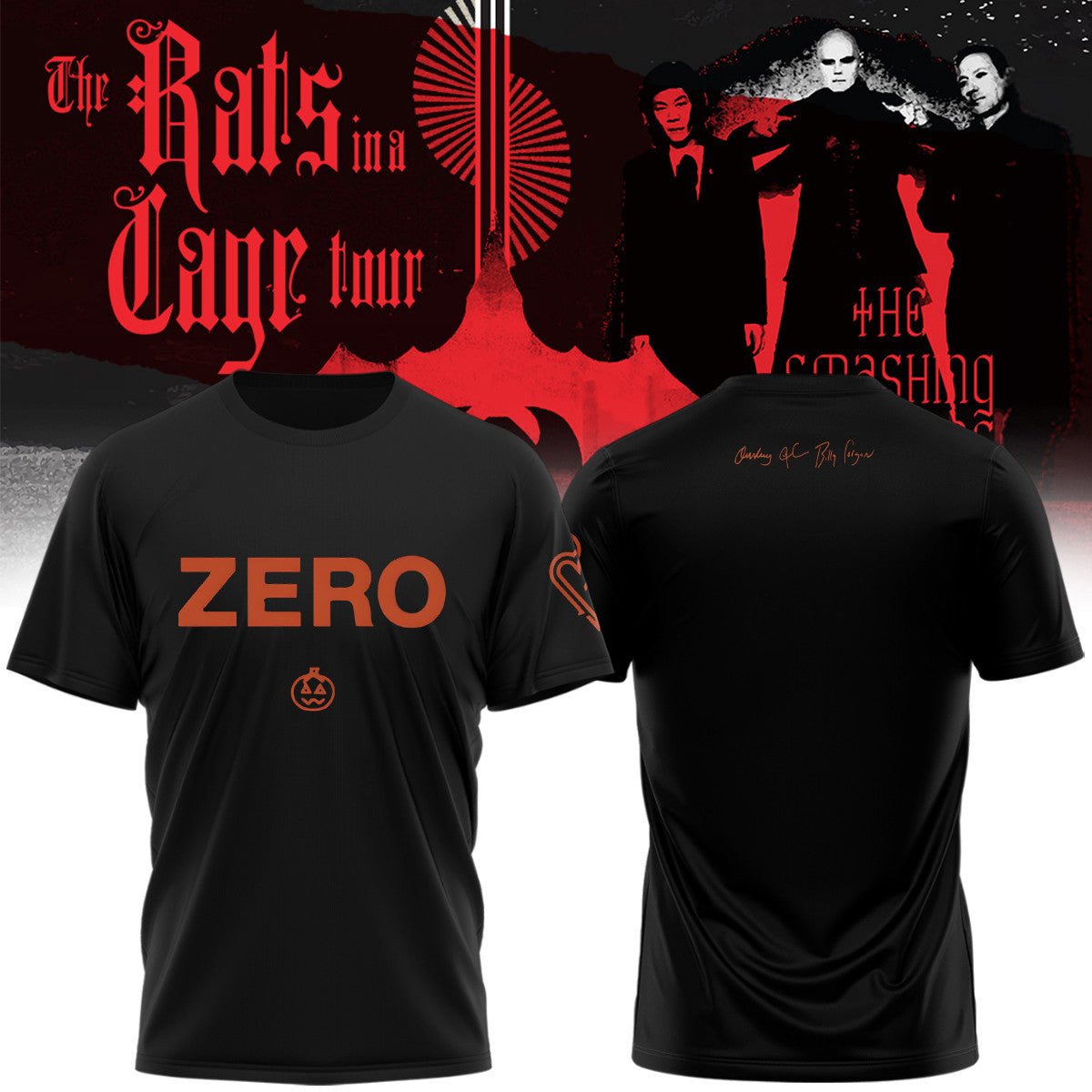 The Smashing Pumpkins Merch The Rats In A Cage Tour Black Shirt Gifts For Brother - Foxy23shop