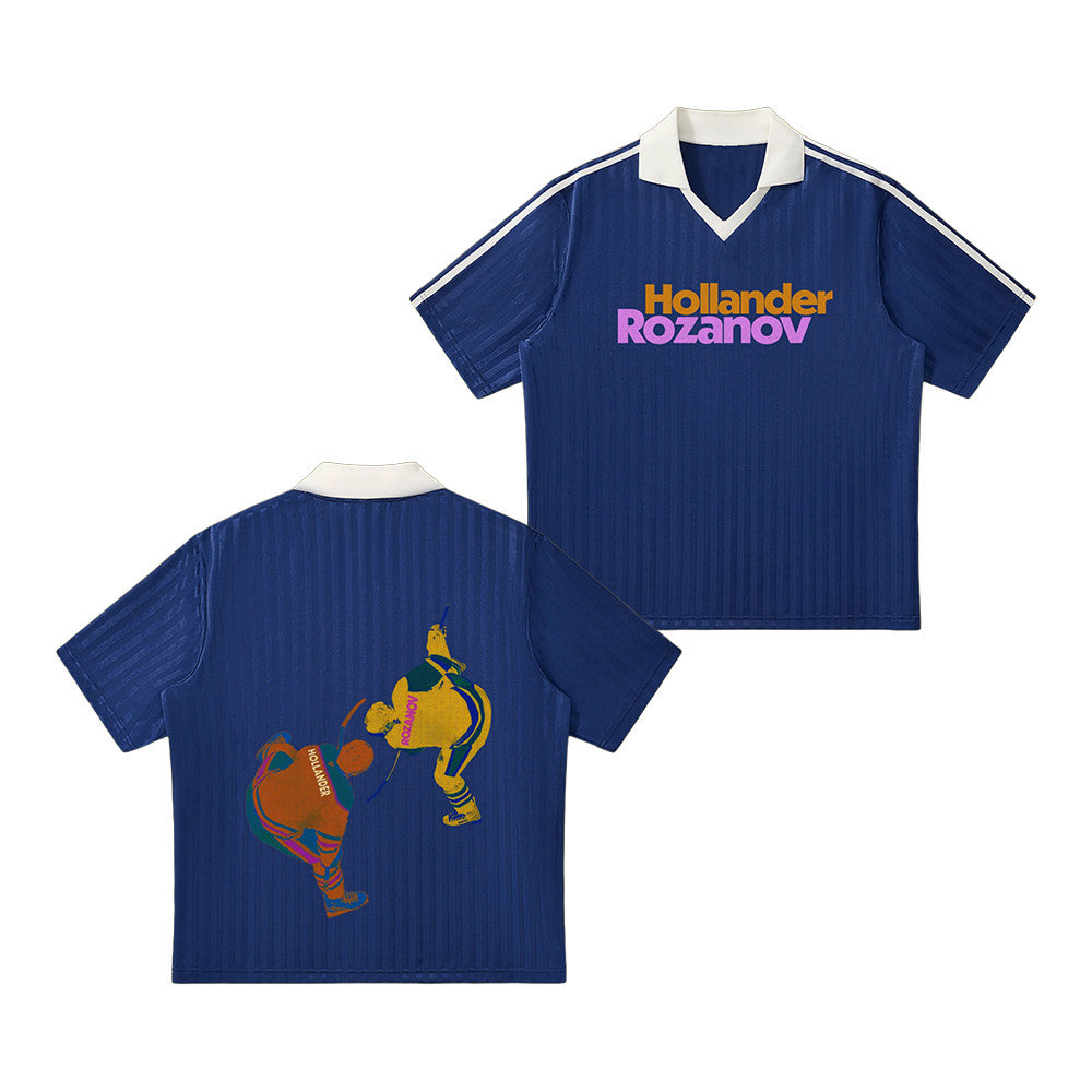 Bug Girl Merch Hollander Rozanov V-Neck Shirt Unique Presents For Heated Rivalry Lovers - Foxy23shop