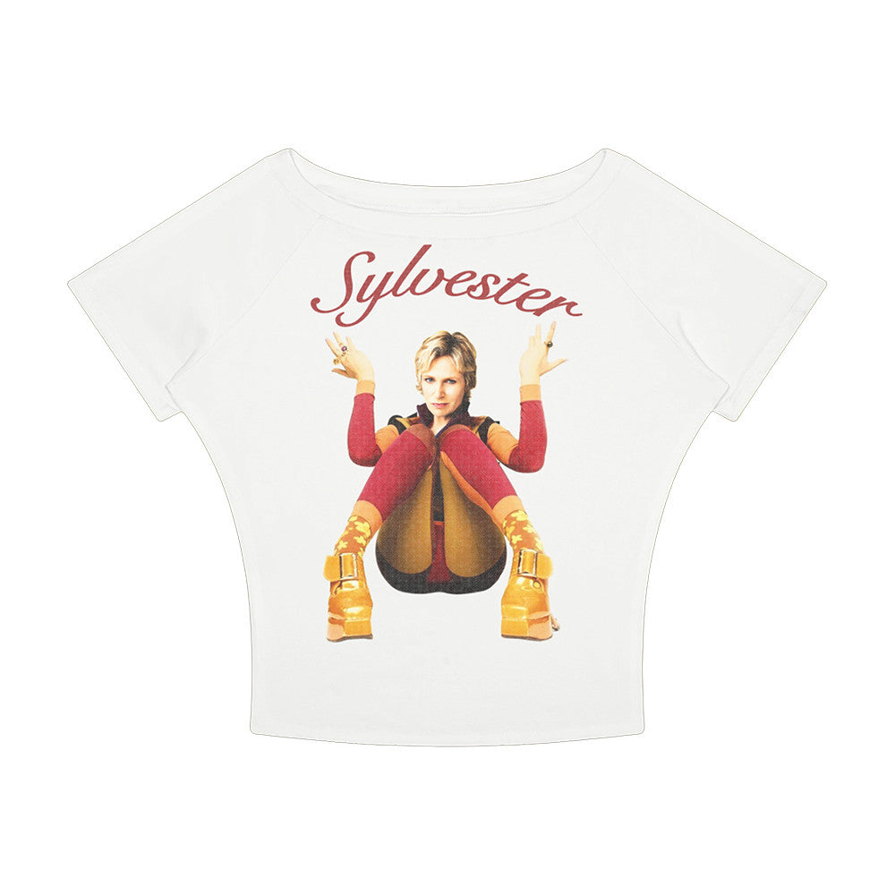 Bug Girl Merch Sue Sylvester White Baby Tee Streetwear Apparel Presents For Besties - Foxy23shop