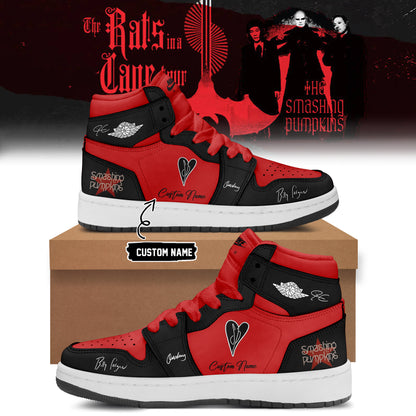 Custom The Smashing Pumpkins Merch The Rats In A Cage Tour Sneakers Rock Fan Gifts - Foxy23shop