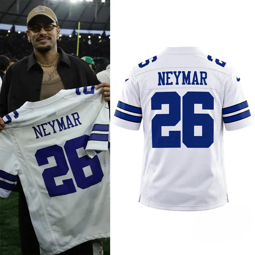 Dallas Cowboys Neymar Jr Jersey Shirt 2026 Dallas Cowboys Clothes Gifts For Neymar Fans - Foxy23shop