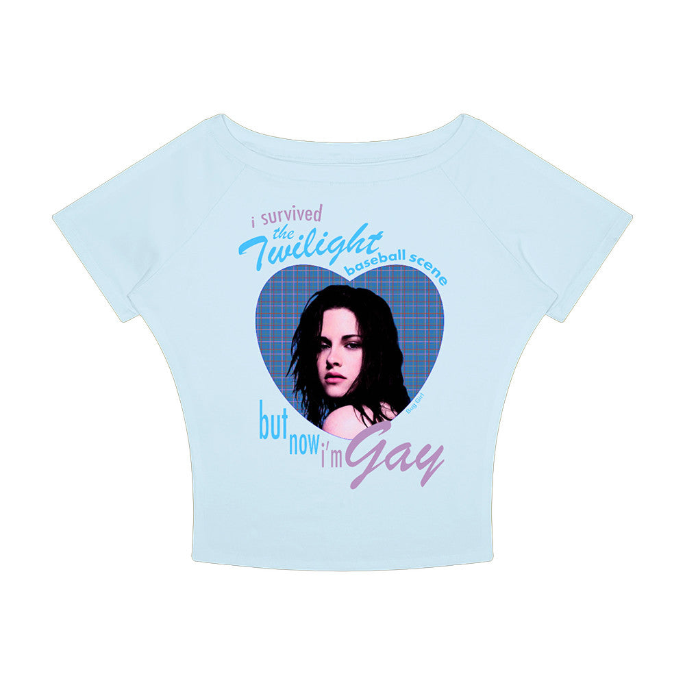 Bug Girl Merch Twilight Baseball Scene Baby Tee Presents For Kristen Stewart Lovers - Foxy23shop