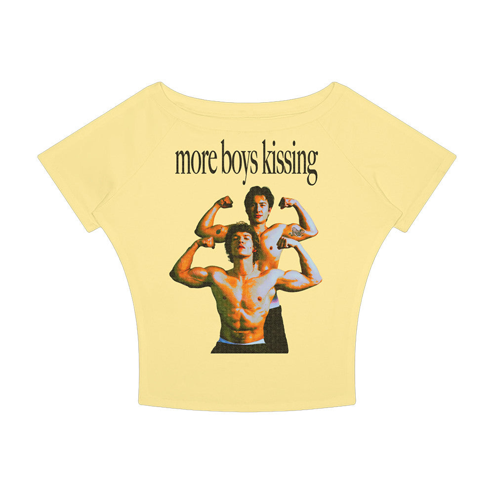 Bug Girl Merch More Boys Kissing Baby Tee Presents Ideas For Heated Rivalry Fans - Foxy23shop