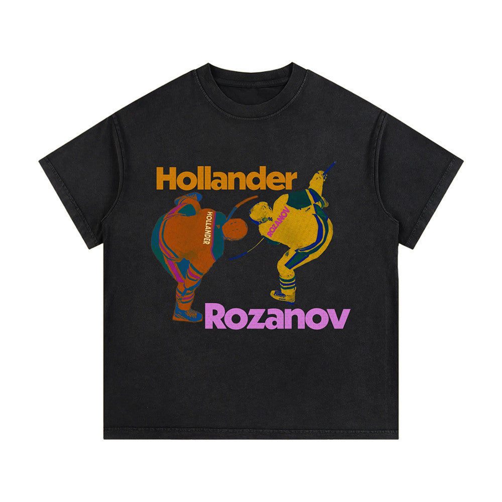 Bug Girl Merch Hollander Rozanov Black T-Shirt Best Presents For Heated Rivalry Movie Lovers - Foxy23shop